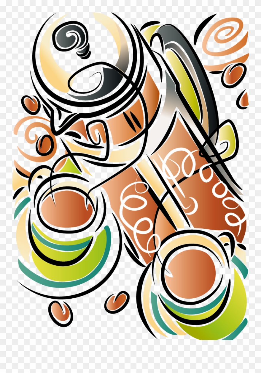 Coffee Clip Art Creative Pattern Transprent - Coffee-time-1_jpg_646x0_max_q95-d Postkarte - Png Download