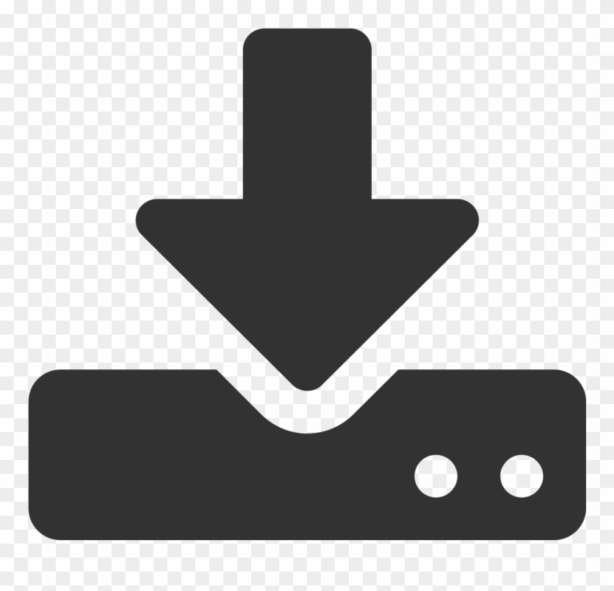 Download - Fa Download Icon Png Clipart
