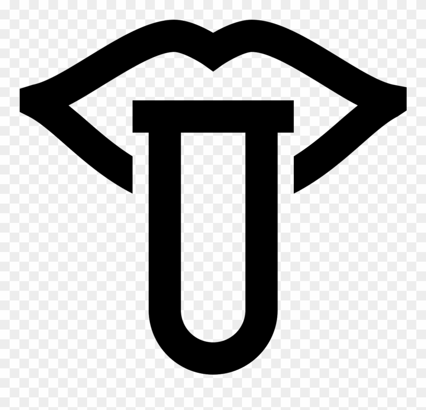 Saliva Test Icon - Small Test Icon Clipart