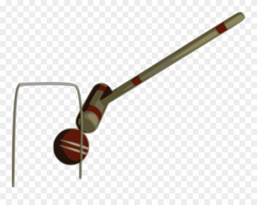 Ball Croquet Wicket Sports - Croquet Mallet Red Clipart - Png Download