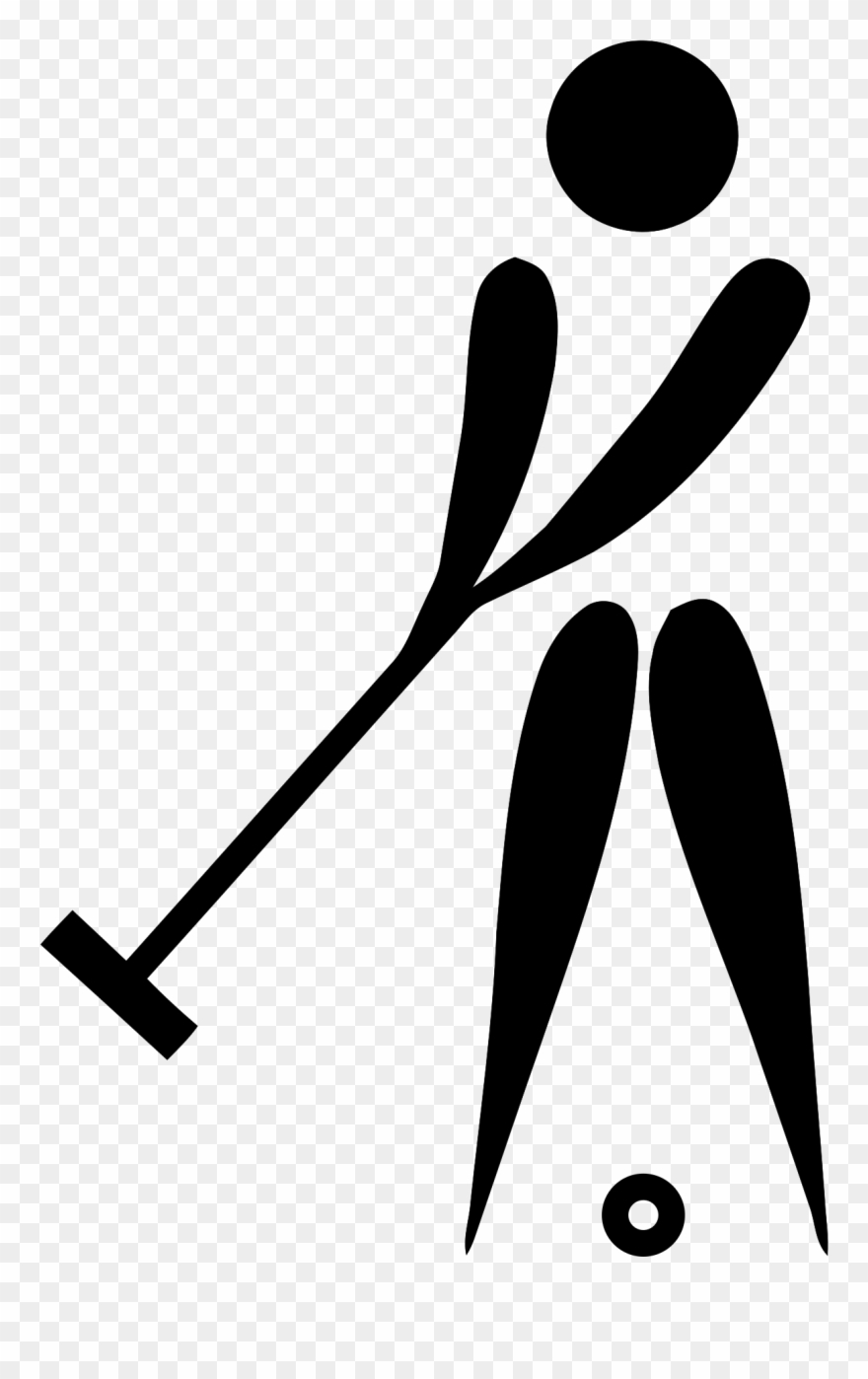 File - Croquet Pictogram - Svg - Wikimedia Commons - Croquet Png Clipart