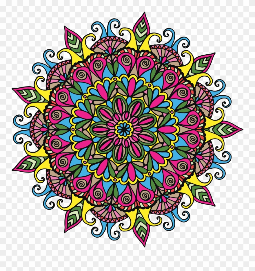 Free Graphics Two Hand Drawn Mandalas Freebies Deals - Mandalas Png Clipart