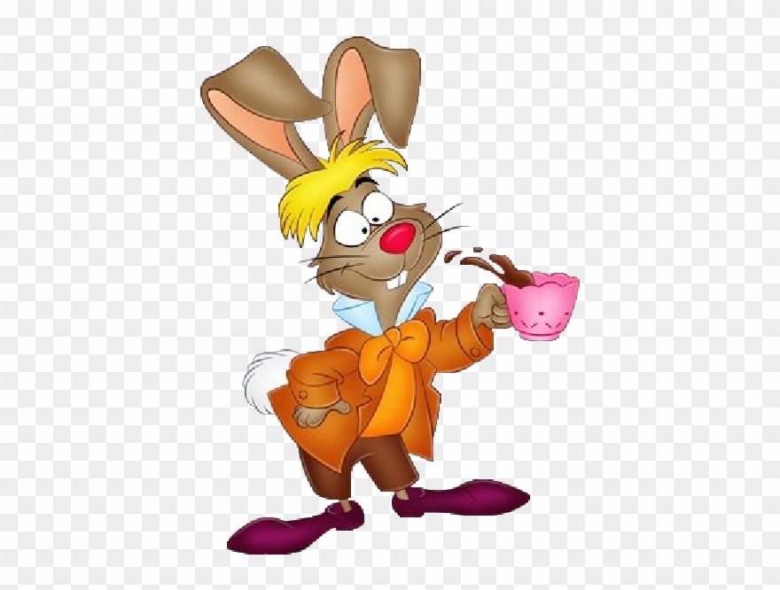 *march Hare ~ Alice In Wonderland Gruppo Halloween, - Disney Cartoon Alice In Wonderland Clipart