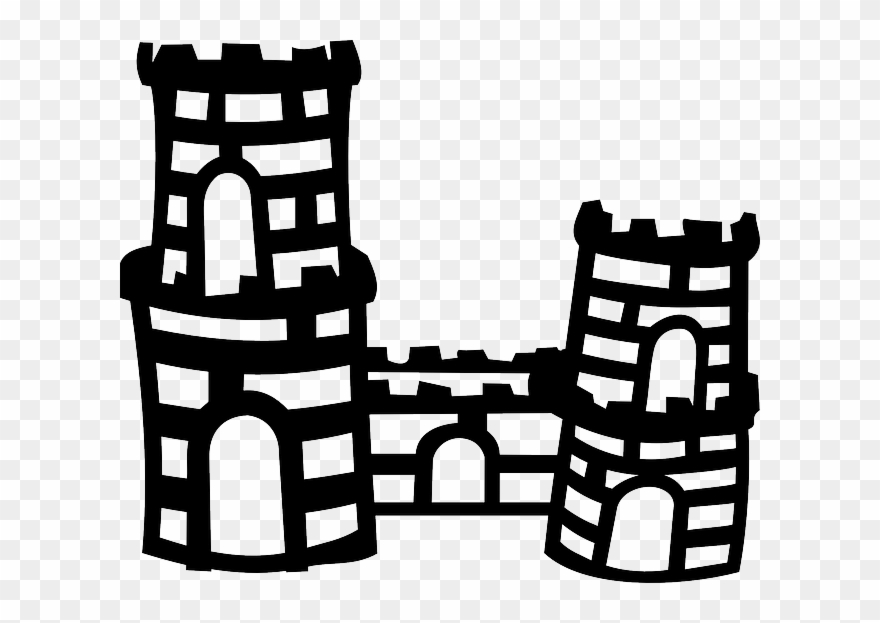 Burg Turm Clipart Clip Art - Torres Medievales Png Transparent Png