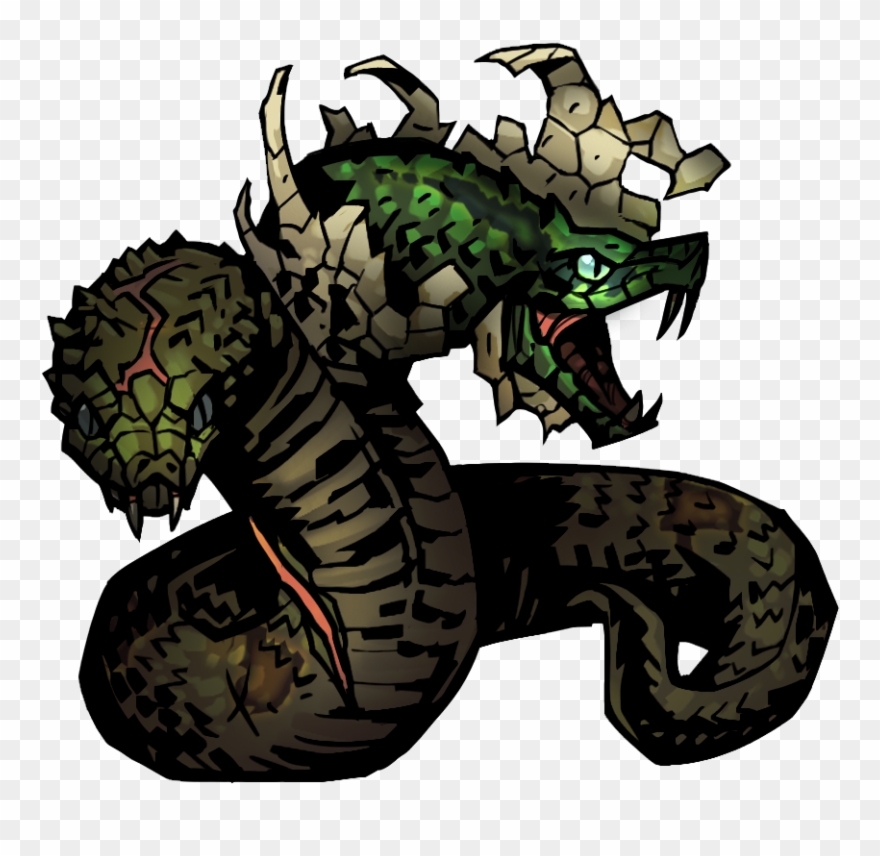 Big Adder - Shieldbreaker Darkest Dungeon Clipart