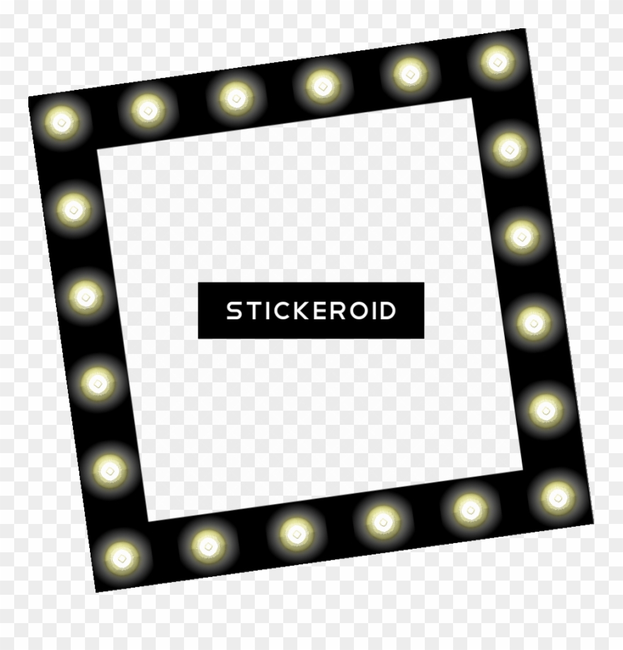 Toilet Sink With Mirror Clipart - Showbiz Makeup Mirror Png Transparent Png