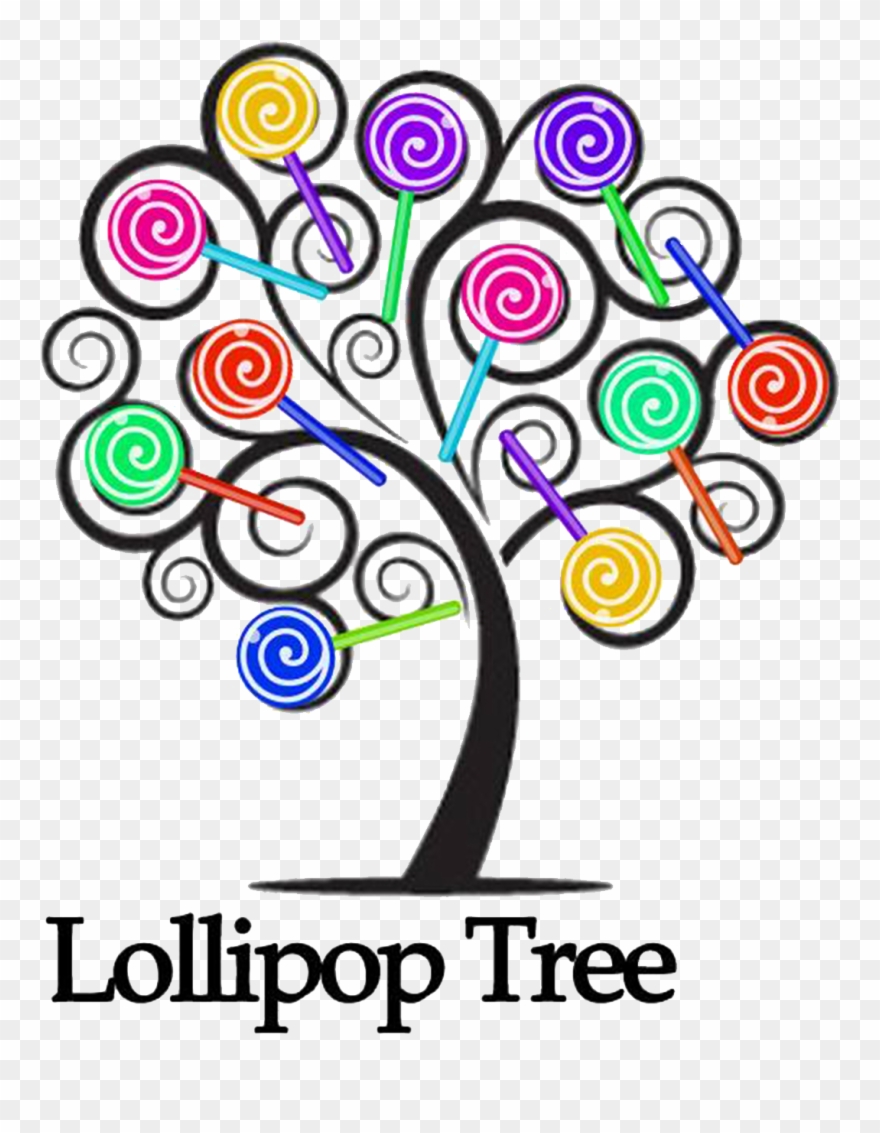 Lollipop Clipart Lollipop Tree - Family Tree Simple Drawing - Png Download