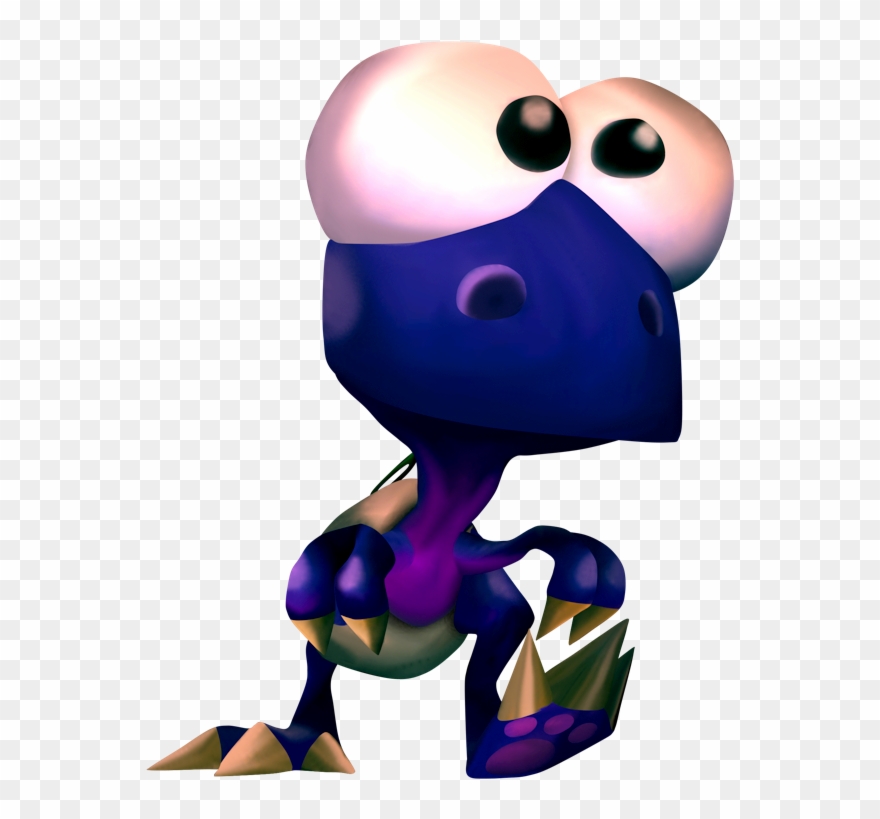 Dino Baby Artwork - Conker's Bad Fur Day Baby Dinosaur Clipart