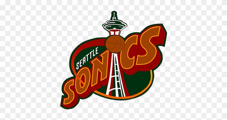 Seattle Sonics Old Logo Clipart