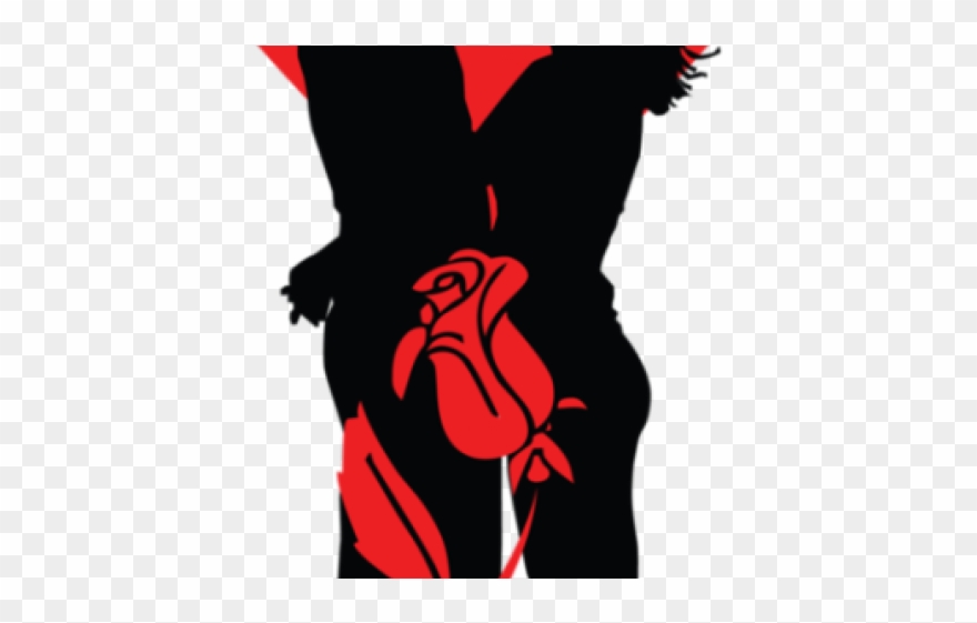 Romantic Clipart Red Carpet Couple - Romantic Couple Clipart - Png Download