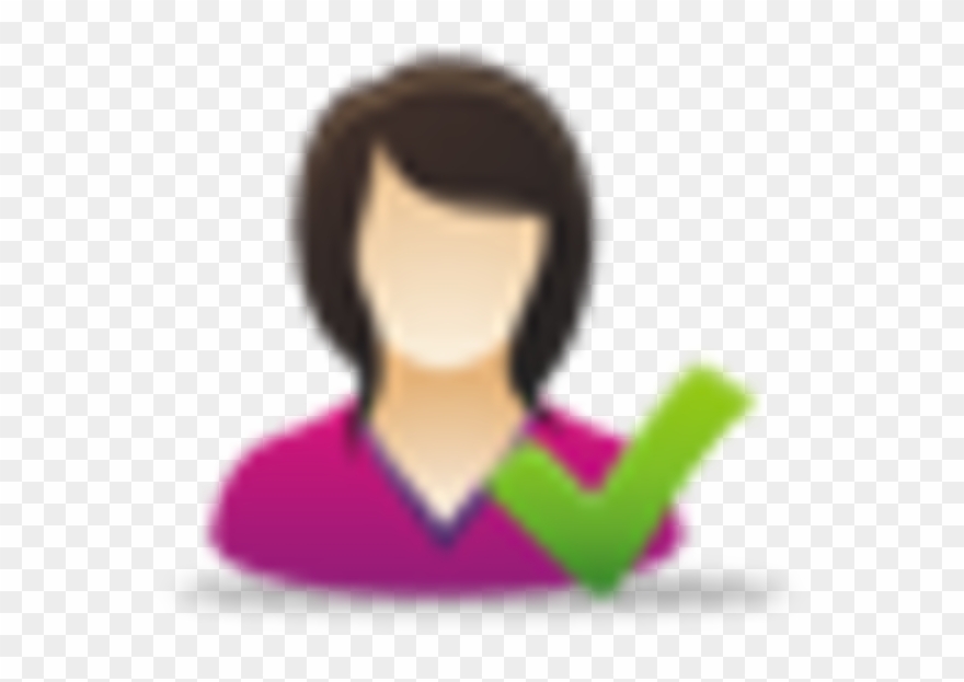 Female User Icon Clipart