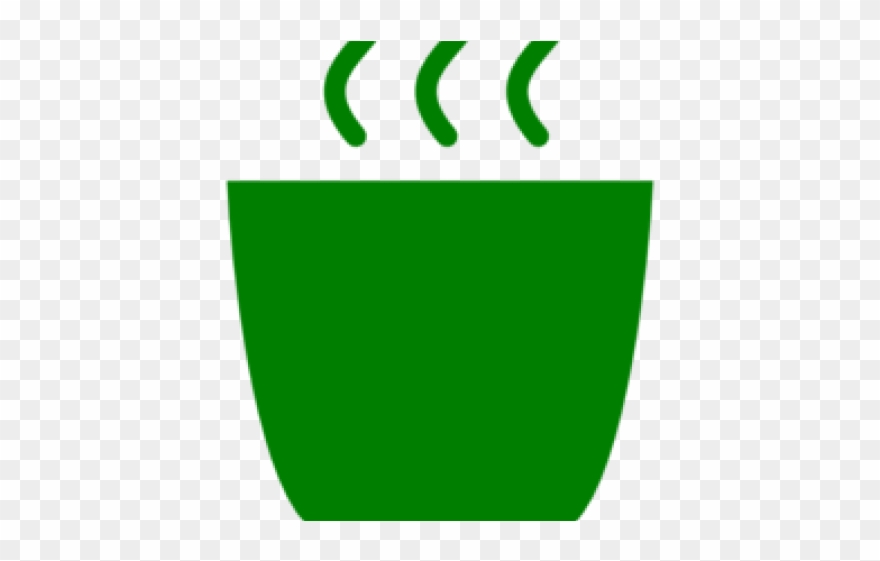 Coffee Clipart Green - Teacup - Png Download