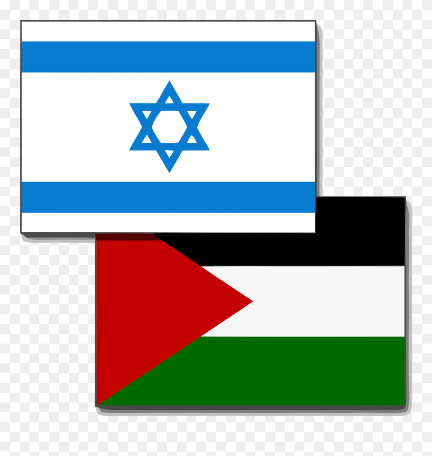 Israel Palestine Flag Clipart