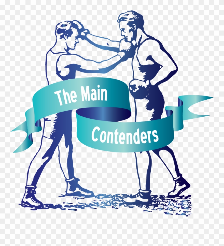 The Main Contenders - Old Time Boxing Clipart
