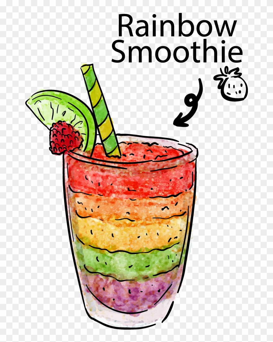 Drinks Clipart Smoothie Smoothie Transparent Png Download (910222