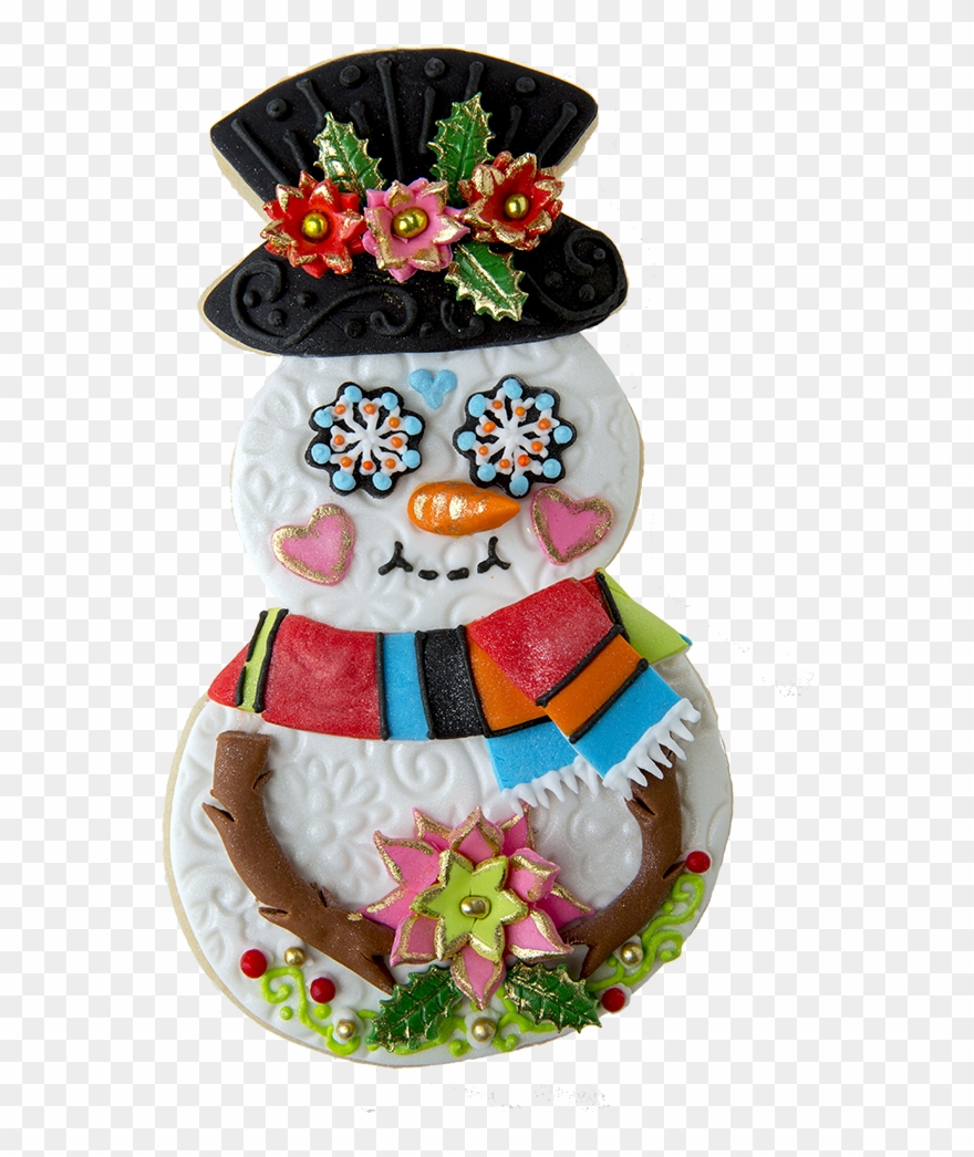 Señor Snowy - Cake Decorating Clipart