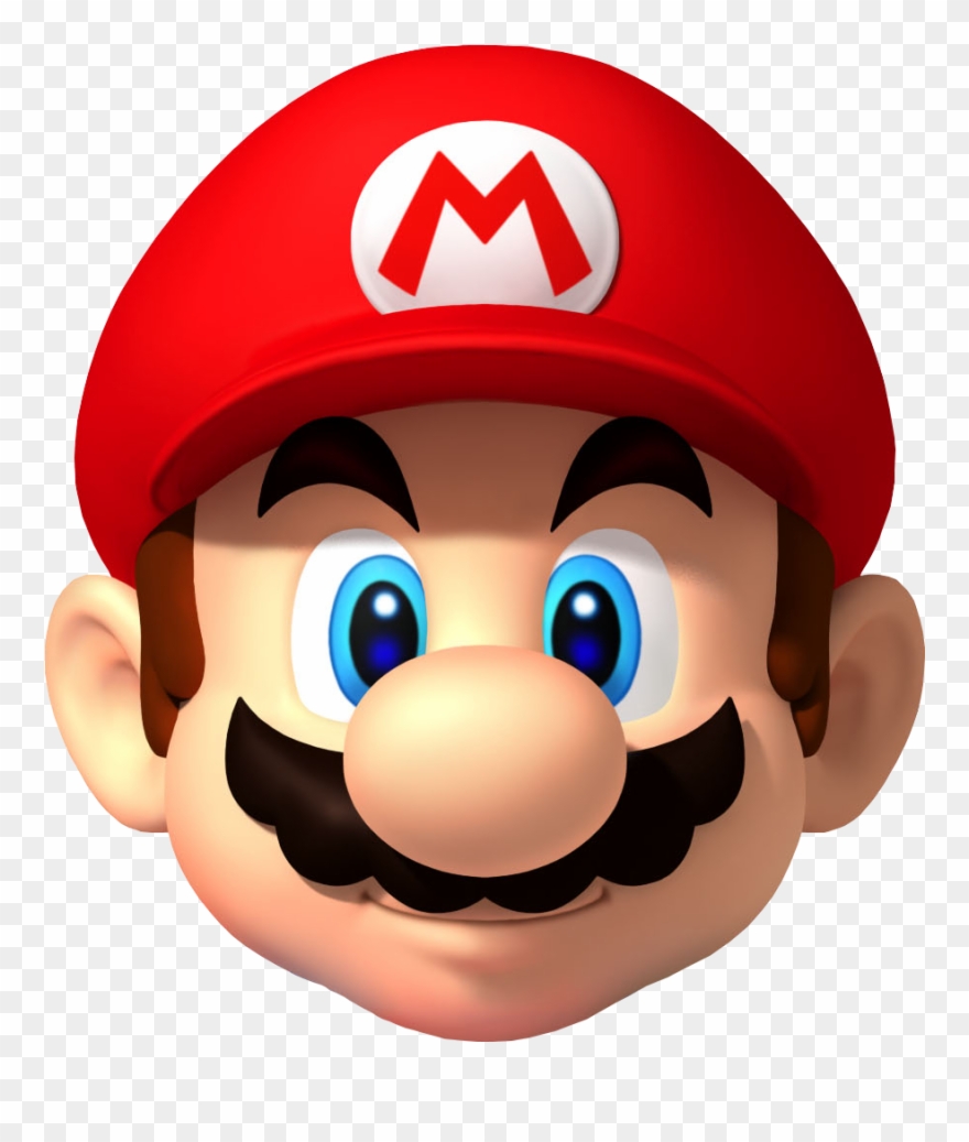 Mario Transparent Head Mario Head Clipart 3000 3000 - Nintendo Prepaid Card (for Japan) - Png Download