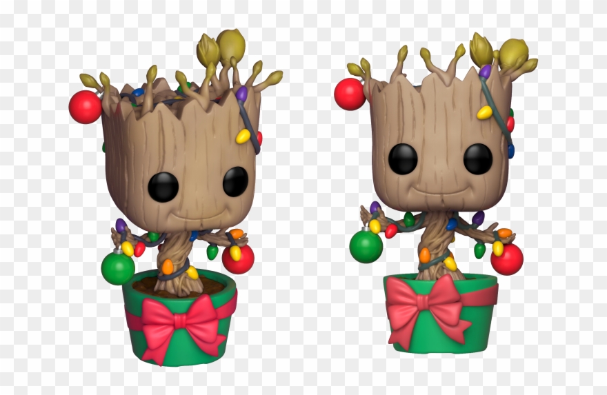 Funko Pop Groot Navidad Clipart