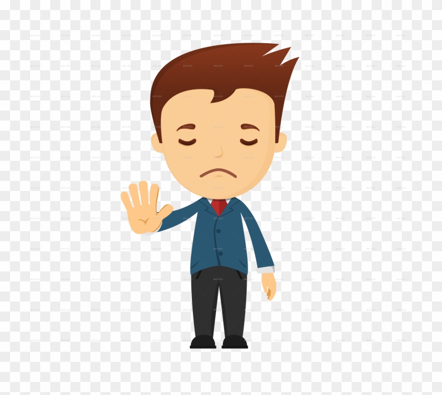 Png Freeuse Stock Anger Clipart Unhappy Customer - Cartoon Transparent Png