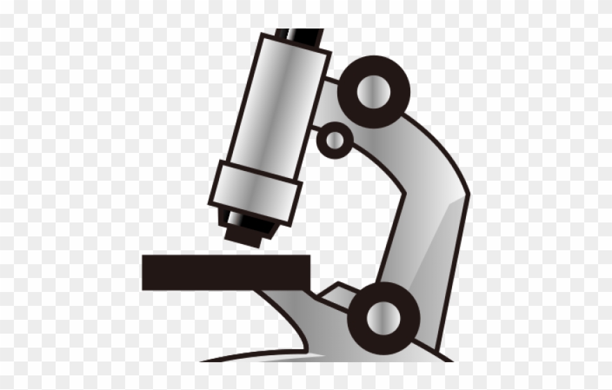 Microscope Clipart Scienctist - Cartoon Microscope - Png Download