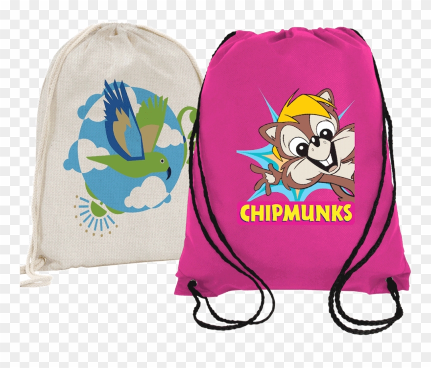 Drawstring Bags Clipart
