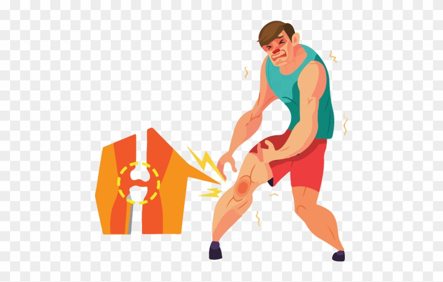 A Progressive Condition That Slowly Wears Away Joint - Stock Illustration Clipart