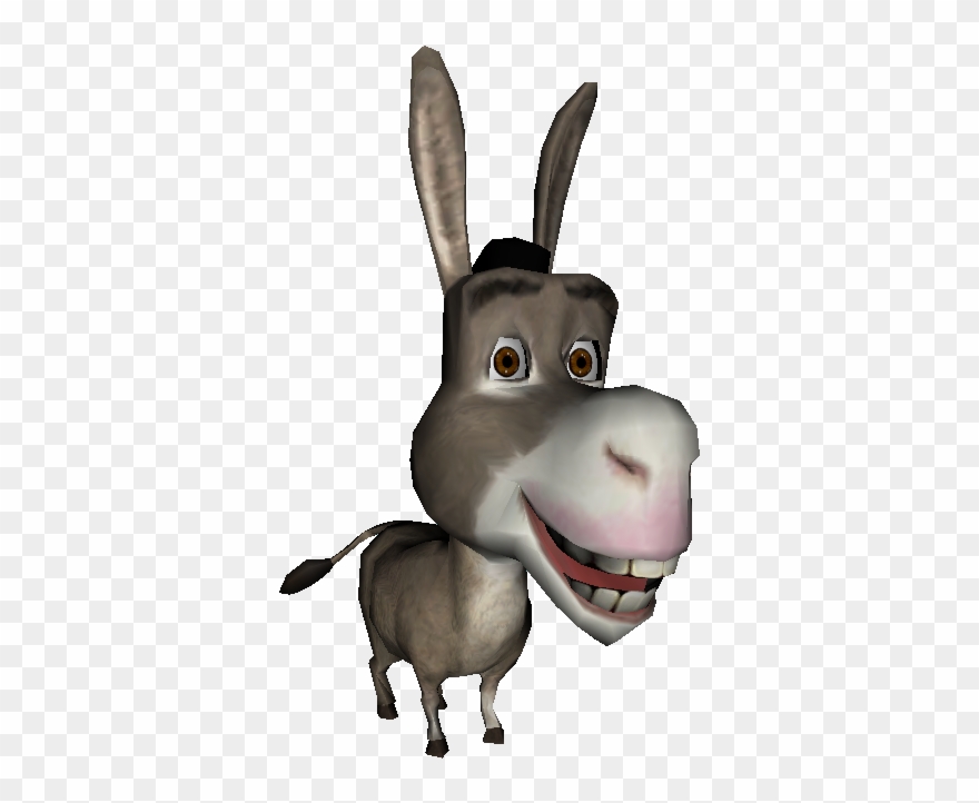 Mule Clipart Shrek Character - Donkey From Shrek Png Transparent Png
