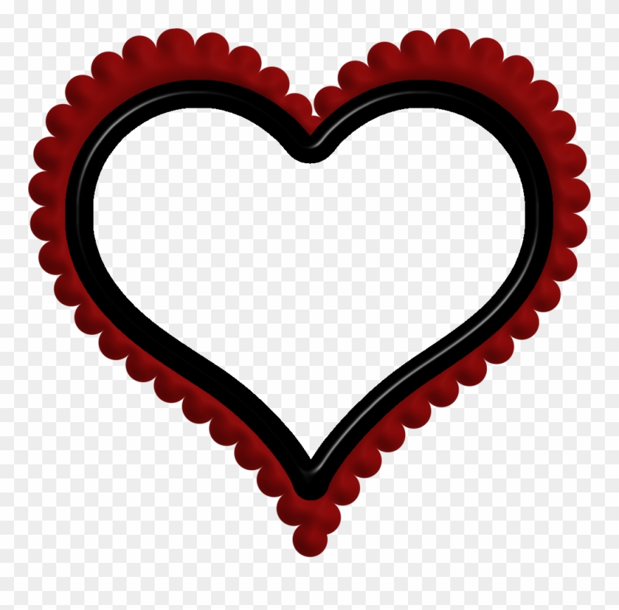 B *✿*sweet Heart Missing You Love, Heart Images, Heart - Hearts Photo Frame Png Clipart