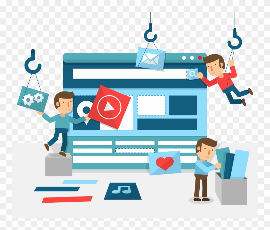 Website Optimized - Website Maintenance Clipart