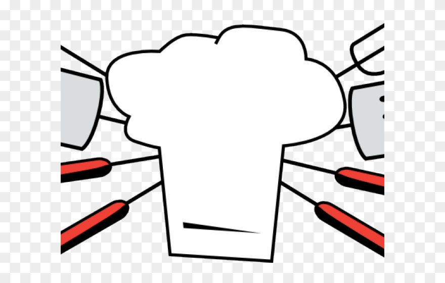 Line Art Barbecue Clipart