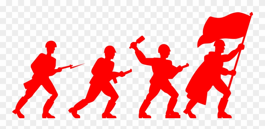 Soldiers Clipart Ww2 Soldier - Red Army Soldier Png Transparent Png