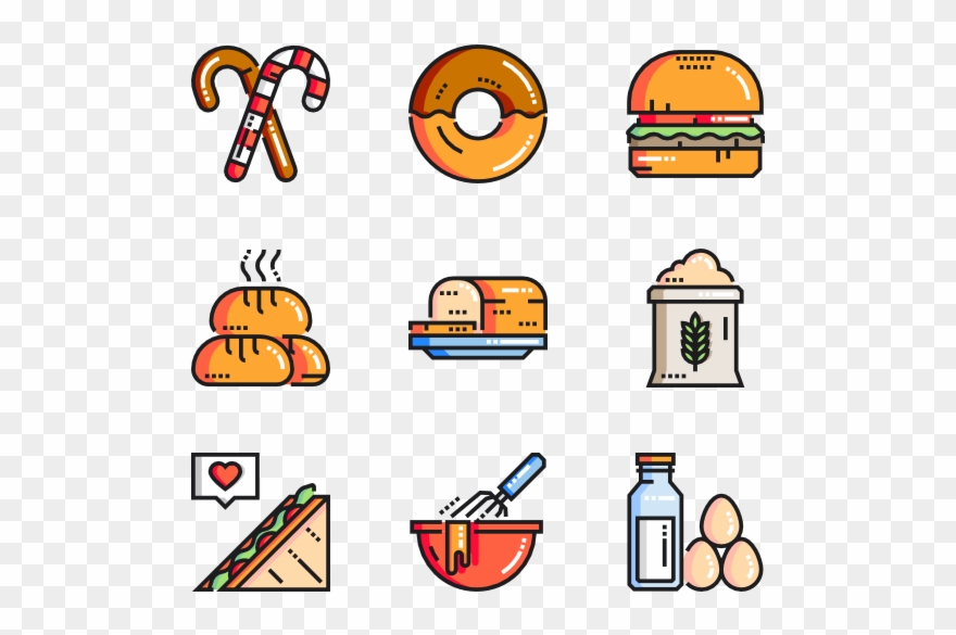 Graphic Transparent Bakery Vector Vintage - Vector Graphics Clipart