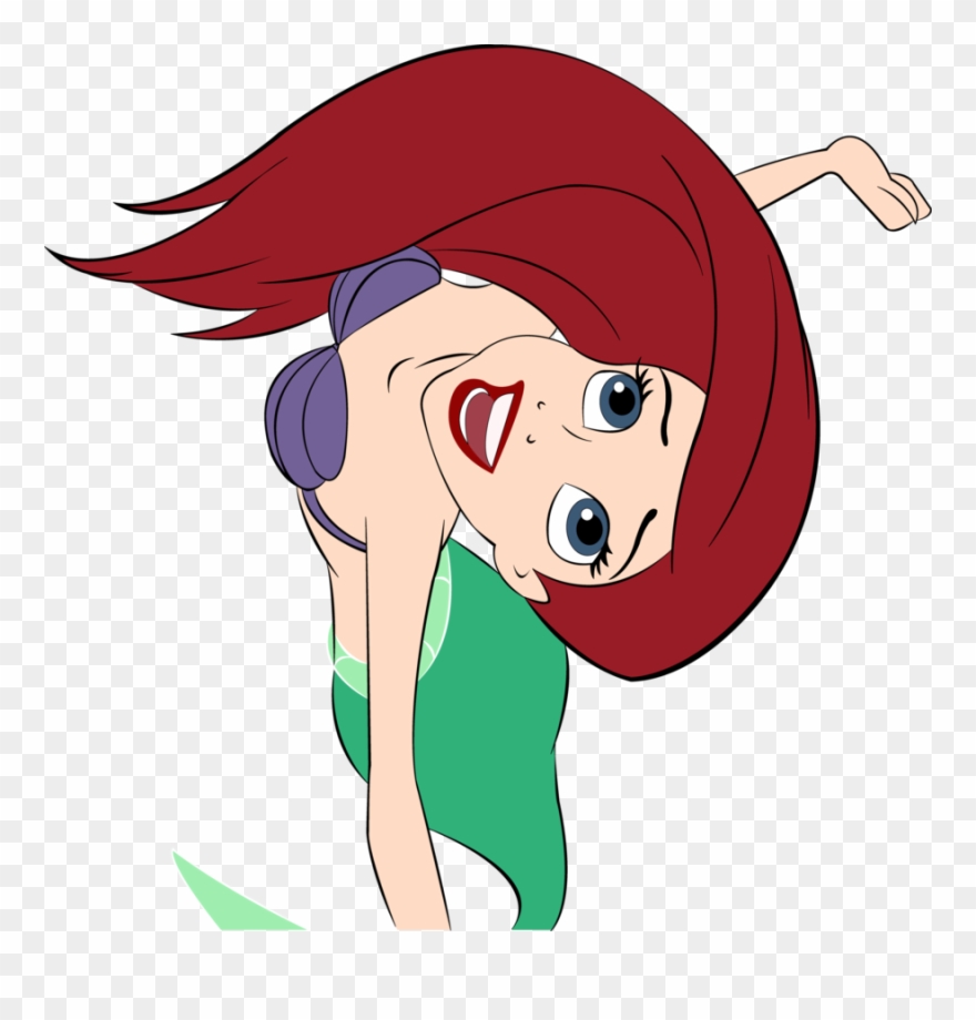 Ariel Vector Colored 2 By Sayurixsama - Little Mermaid Ariel Vector Clipart