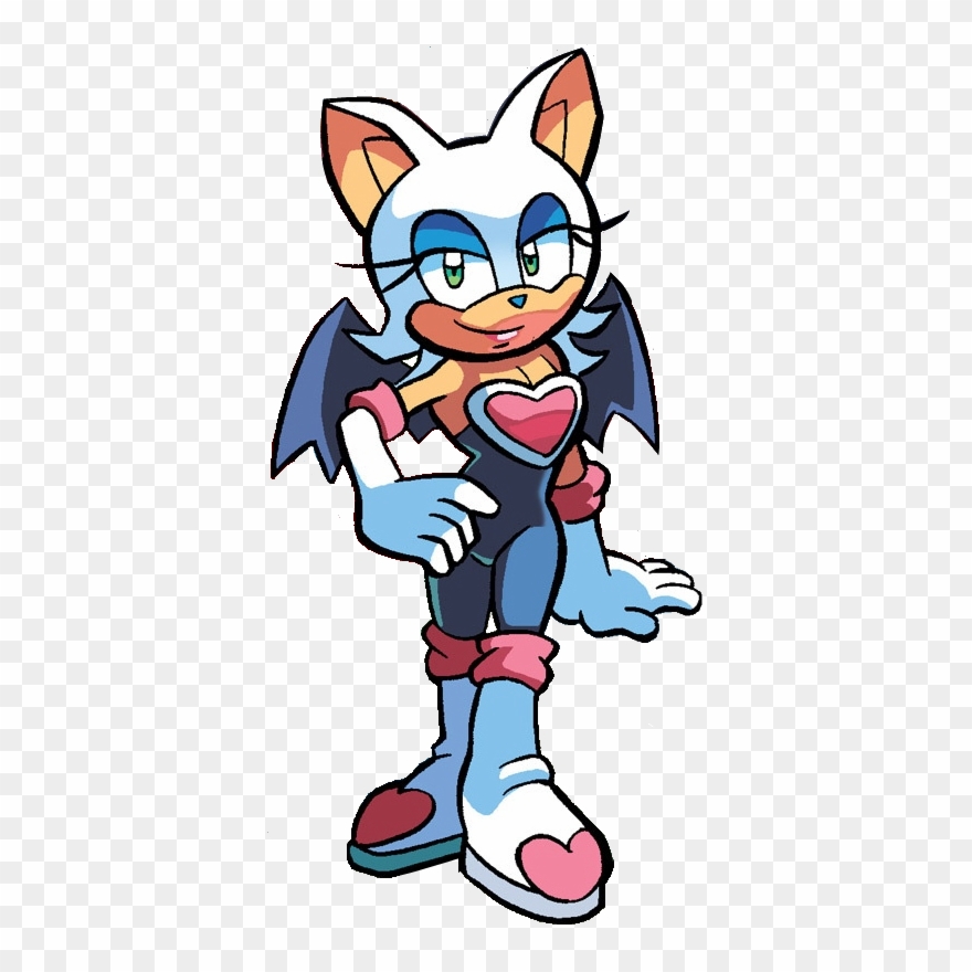 Lungs Clipart Comic - Rouge The Bat Archie Comics - Png Download