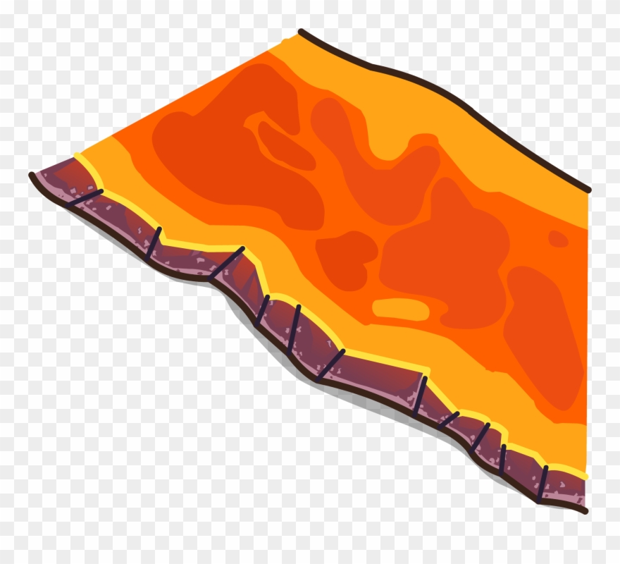 Lava Clipart Lava Flow - Transparent Lava Flow - Png Download