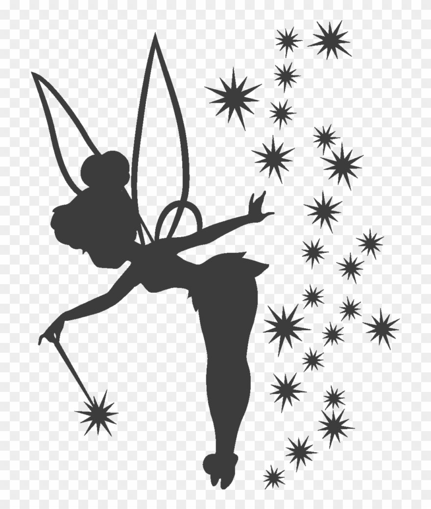 Halloween 12 Incredible Christmas Projector Lights - Tinkerbell Silhouette Clipart