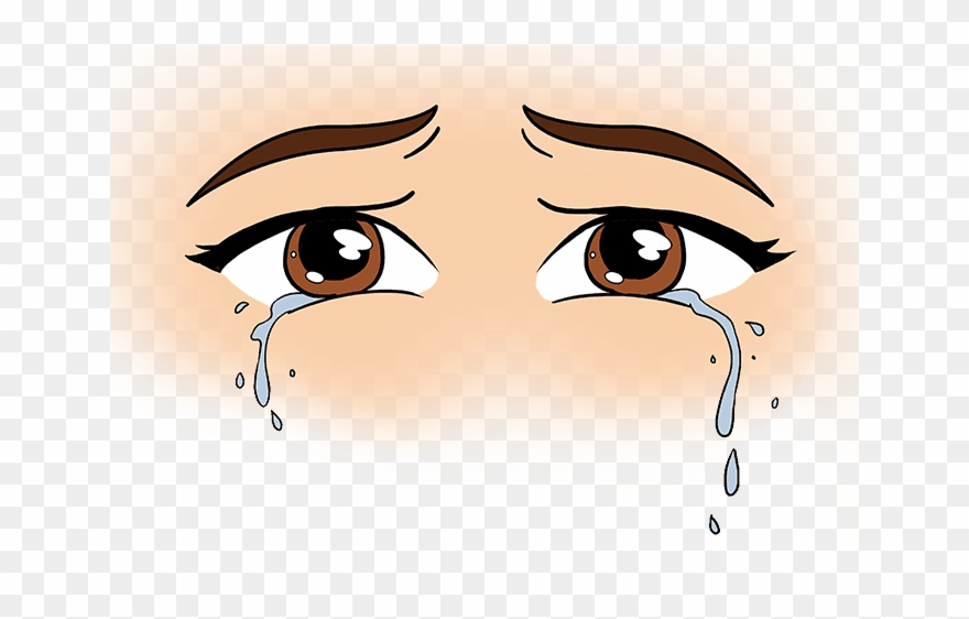 Tears Really Easy Drawing Tutorial Step - Tears Drawing Clipart