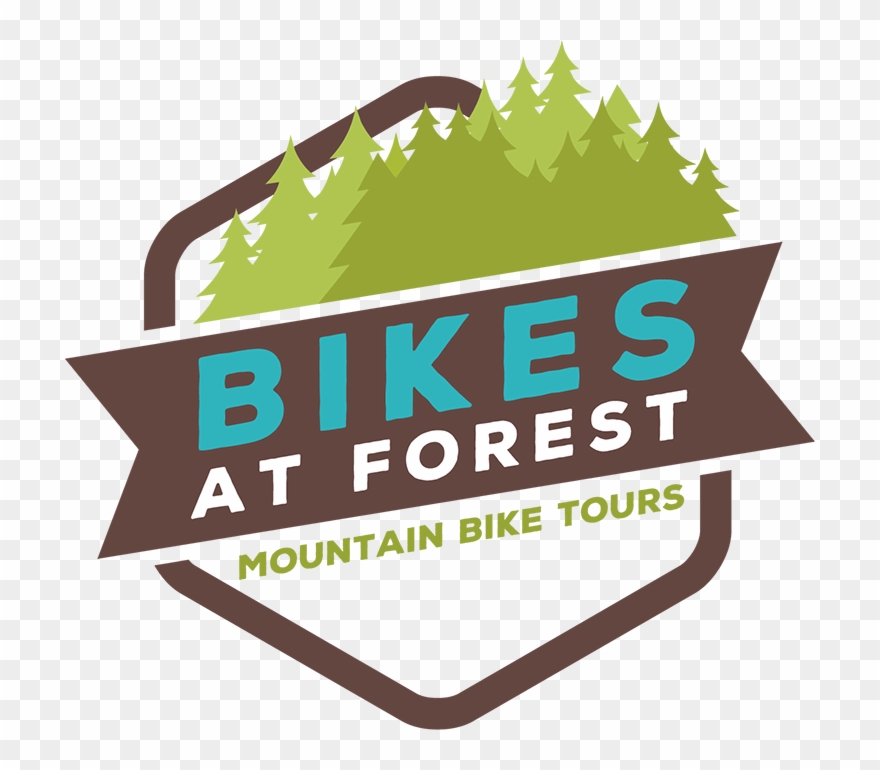 Bikes At Forest Clipart