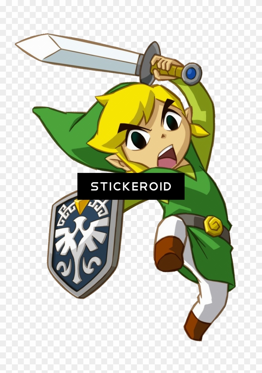 Zelda Link Legend Of The - Legend Of Zelda Spirit Tracks Link Clipart