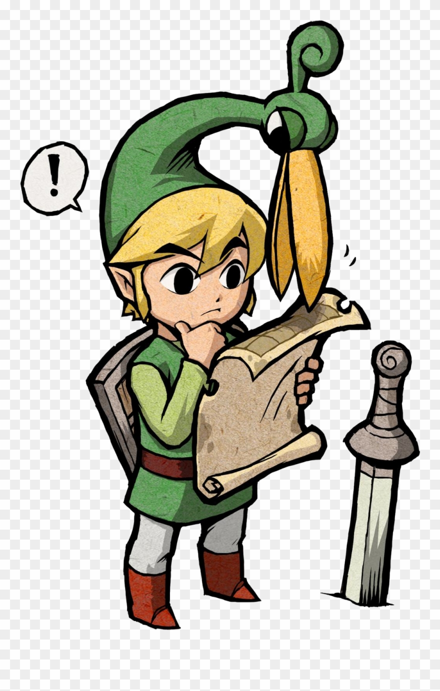 Link Artwork 8 - Legend Of Zelda The Minish Clipart