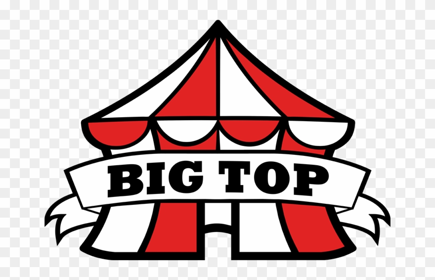 Big Top Shirts For All The Love - Big Top Clip Art - Png Download