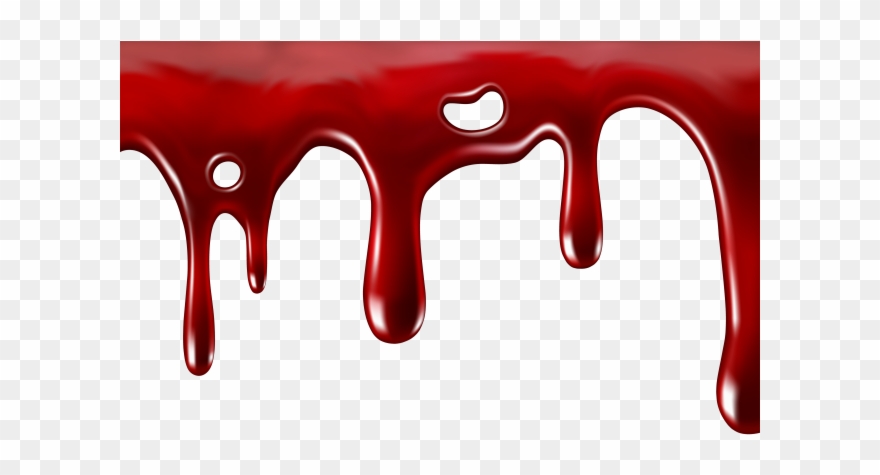 Blood Clipart Ooze - Pencil Blood Dripping Sketch - Png Download
