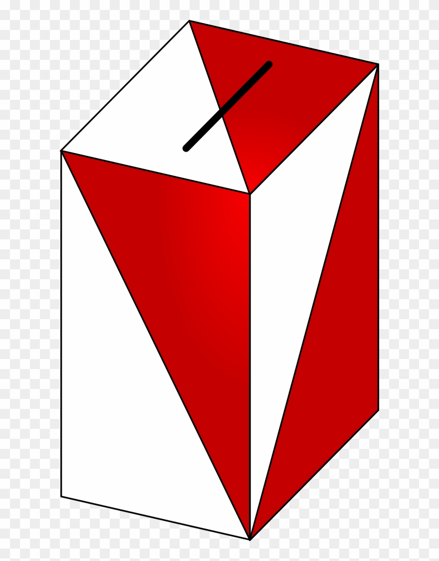 Ballot Box - Urna Wyborcza Clipart