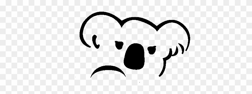 Koala Bear Logo - Koala Tattoo Clipart