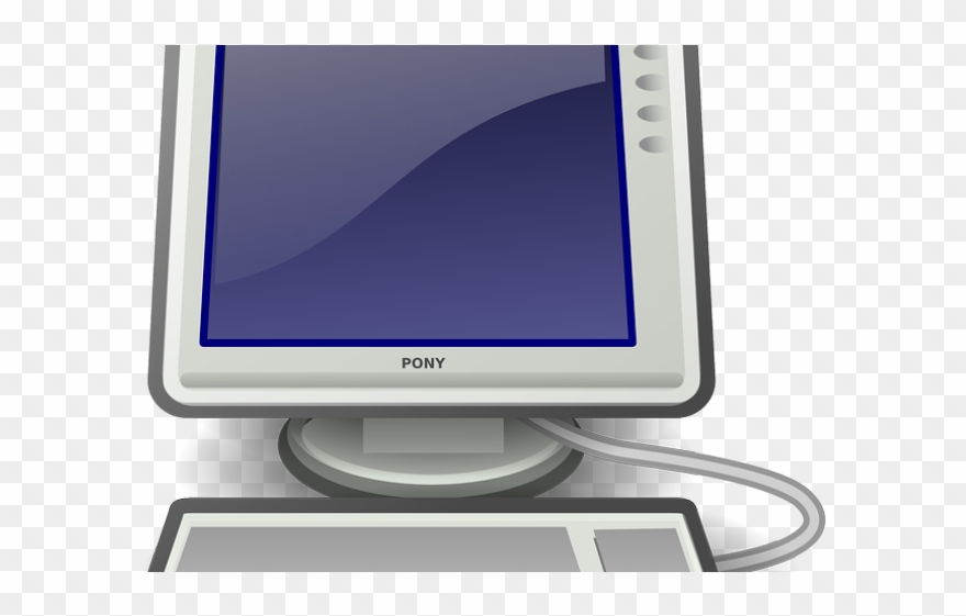 Free Computer Cliparts - Computer Clip Art Png Transparent Png