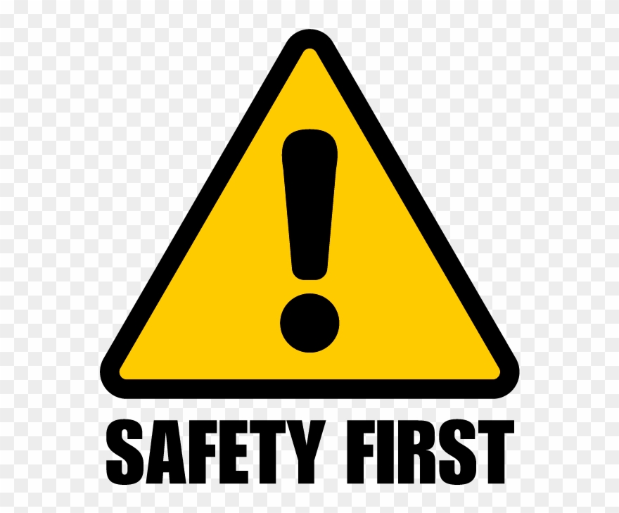 Safety First Icon - Exclamation Mark Icon Png Clipart