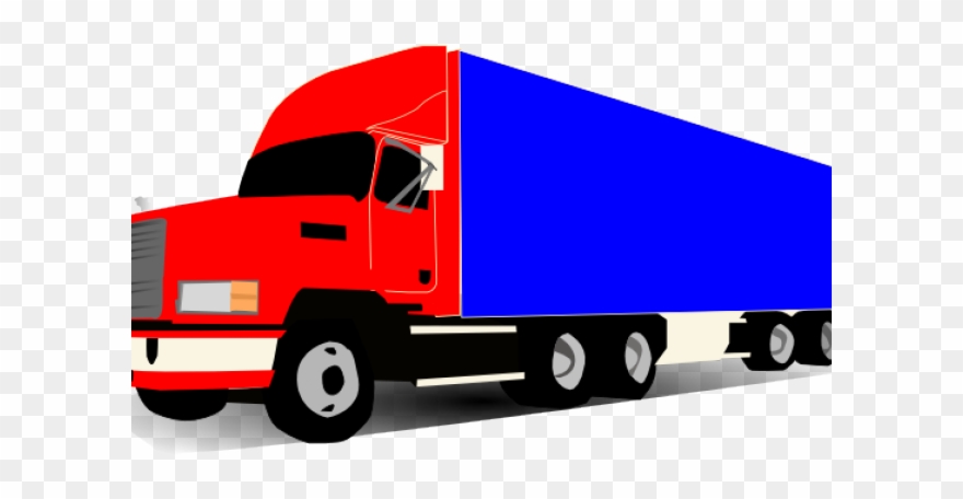 Clip Art 18 Wheeler - Png Download