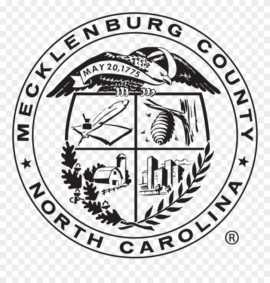 Meckcountyseal - Mecklenburg County Logo Clipart