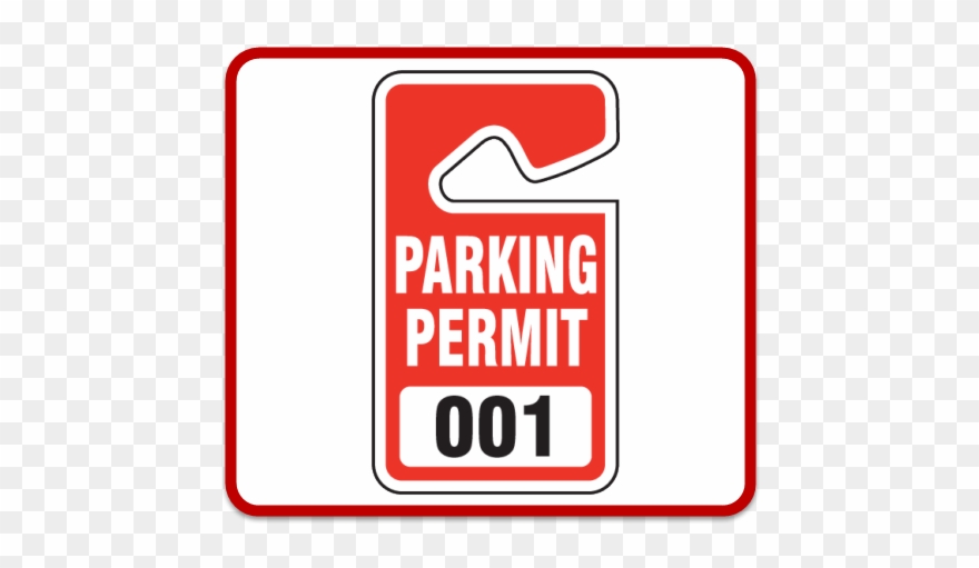 Parking Lot Permits - Parking Permit Clipart