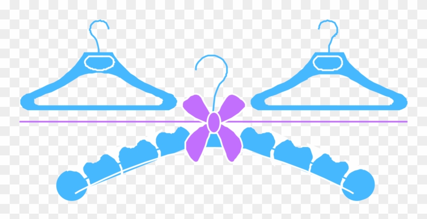 Clothes Hanger Download Infant Clothing - Baby Hanger Clipart - Png Download